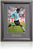 Carlos Tevez Manchester City Legend Hand Signed 12x8'' Photograph AFTAL COA