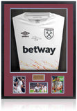 Said Benrahma Europa Conference League Winner West Ham Hand Signed Shirt COA