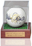 Mike Gatting England Cricket Legend Hand Signed Cricket Ball Display COA