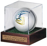 Graeme Swann England Cricket Legend Hand Signed Cricket Ball Display COA