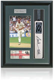 Phil Tufnell England Middlesex CCC Hand Signed Mini Cricket Bat COA
