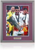 Emerson Palmieri West Ham Hand Signed Europa Conference League Montage COA