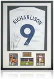 Richarlison Tottenham Hotspur Hand Signed Football Shirt AFTAL COA