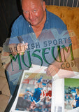 Alan Brazil Ipswich Town Legend Hand Signed 16x12''  Photograph AFTAL COA