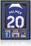 Cole Palmer Chelsea Hand Signed Home Shirt AFTAL COA