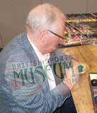 Dennis Taylor Snooker Legend Hand Signed Green Ball AFTAL Photo Proof COA
