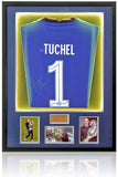 Thomas Tuchel Chelsea Hand Signed Champions of Europe LED Lit Home Shirt COA