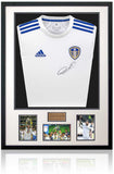 Liam Cooper Leeds United Captain Hand Signed Home Shirt AFTAL COA