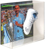 Ilkay Gundogan Hand Signed Manchester City Football Boot Large Display AFTAL COA