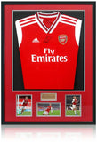 Emile Smith Rowe Arsenal Hand Signed Home Shirt AFTAL COA