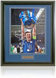 Cesar Azpilicueta Chelsea Champions of Europe Hand Signed 16x12'' Photograph AFTAL COA