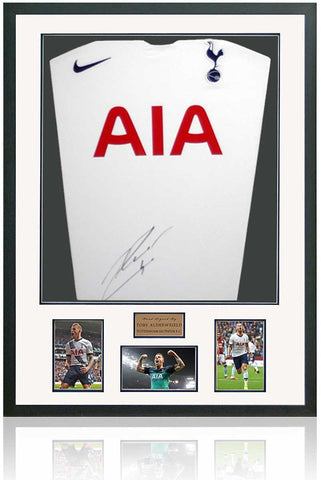 Toby Alderweireld Tottenham Hotspur Hand Signed Football Shirt AFTAL COA