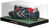 Robbie Fowler Liverpool Hand Signed Football Boot Display AFTAL Photo COA