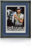 Ricky Villa Tottenham Hotspur 1981 FA Cup Final Hand Signed 16x12" Montage COA