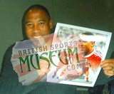 John Barnes Liverpool Legend Hand Signed 16x12'' Montage AFTAL COA