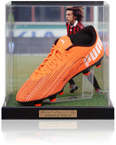 Andrea Pirlo AC Milan Hand Signed Football Boot Display AFTAL COA