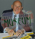 Sir Stirling Moss Formula One Legend Hand Signed 1958 Motor Racing Magazine Presentation COA