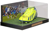 Steven Bergwijn Tottenham Hotspur Hand Signed Football Boot Presentation AFTAL COA