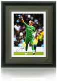 Joe Hart Manchester City Legend Hand Signed 16x12'' Photograph AFTAL COA