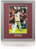 Curtly Ambrose Cricket Legend Hand Signed 16x12'' West Indies Photograph AFTAL COA