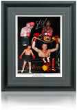 Steve Collins hand signed 16x12'' Boxing montage