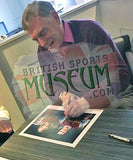 Billy Bonds and Trevor Brooking West Ham United Legends Hand Signed 16x12'' Photo COA