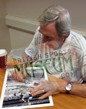 Gordon Banks and Peter Shilton England Legends Hand Signed 16x12'' Montage COA