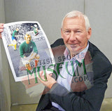 Bob Wilson Arsenal Legend Hand Signed 16x12'' Montage AFTAL COA