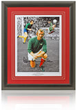 Bob Wilson Arsenal Legend Hand Signed 16x12'' Montage AFTAL COA