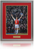 Tony Adams Arsenal Legend Hand Signed 16x12'' Montage AFTAL COA