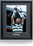 Danny McGrain Celtic Legend Hand Signed 16x12'' Photograph AFTAL COA