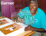 Joel Garner Cricket Legend Hand Signed 16x12'' West Indies Photograph AFTAL COA