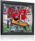 Scott McTominay Manchester United Hand Signed Football Boot Dome Presentation COA