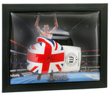 Carl Froch, MBE Hand Signed Boxing Glove Presentation Photo COA