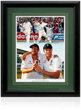 Steve Harmison Cricket Legend Hand Signed 2005 Ashes 16x12'' Montage COA