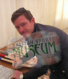 Ian Bell MBE England Warwickshire CCC Hand Signed Mini Cricket Bat Photo COA