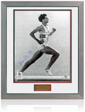 Sebastian Coe Olympic Legend Hand Signed 1984 Los Angeles 20x16'' Photograph COA