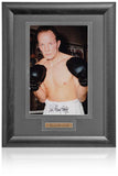 Henry Cooper Boxing Legend Hand Signed 12x8'' Photograph AFTAL COA
