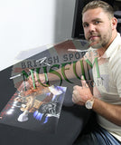 Chris Eubank Jr vs Billy Joe Saunders Hand Signed 16x12'' Boxing Photograph COA