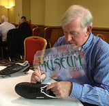 John Greig Rangers Hand Signed Football Boot Display AFTAL Photo Proof COA