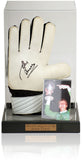 John Lukic Arsenal Legend Hand Signed Goalkeepers Glove Presentation AFTAL COA
