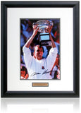 Ivan Lendl Tennis Legend Hand Signed 16x12'' Photograph AFTAL COA