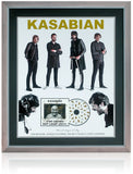 Kasabian Hand Signed ''For Crying Out Loud'' CD Cover Full Band AFTAL COA