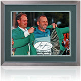 Sergio Garcia Golf Pro Hand Signed Photograph Presentation AFTAL COA