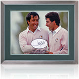 Jose Maria Olazabal Golf Legend Hand Signed Photograph Presentation AFTAL COA