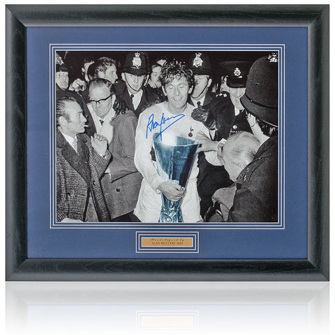 Alan Mullery Tottenham Hotspur Legend Hand Signed 16x12'' Photograph COA