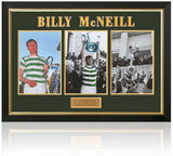 Billy McNeill Celtic Captain Of The Lisbon Lions Hand Signed Presentation AFTAL COA
