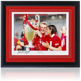 Dietmar Hamann Liverpool Hand Signed 2005 Champions League 16x12'' Photograph COA