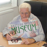 Tony Book Manchester City Legend Hand Signed 12x8'' Photograph AFTAL COA