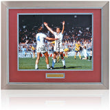 Trevor Brooking and Billy Bonds West Ham United Legends Hand Signed 16x12'' Photo COA